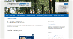 Desktop Screenshot of lachendorf.de